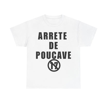 T-shirt Arrête de Poucave Blanc